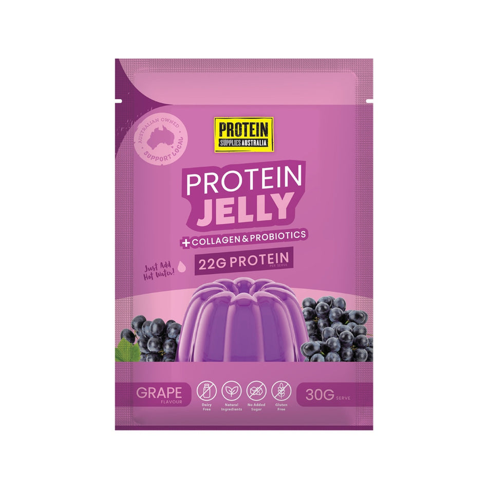 Protein Supplies Australia Protein Jelly Grape 30g X 12