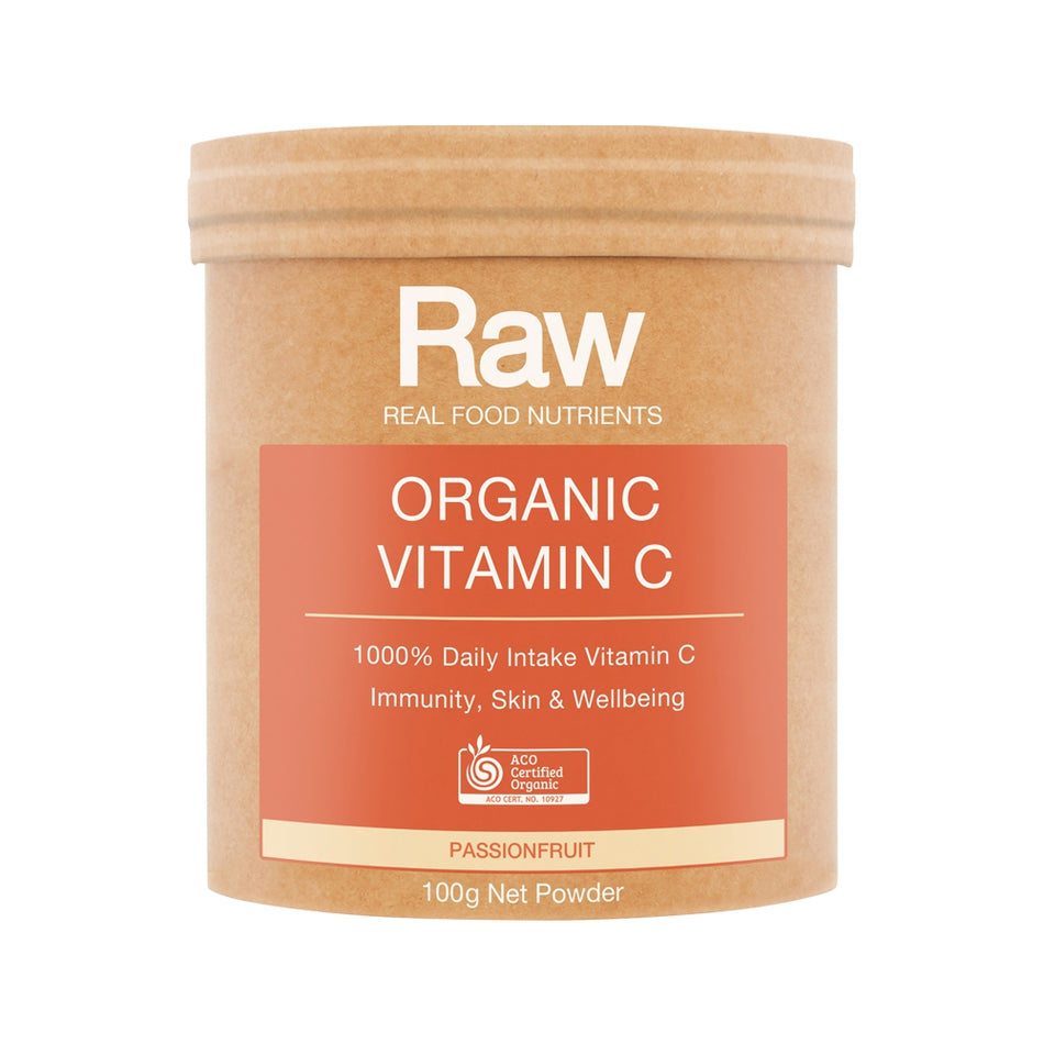Raw Real Food Nutrients Organic Vitamin C Passionfruit 100g