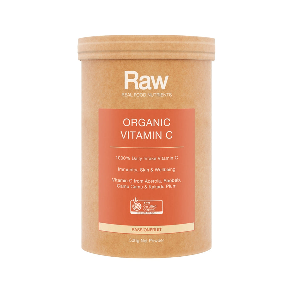 Raw Real Food Nutrients Organic Vitamin C Passionfruit 500g