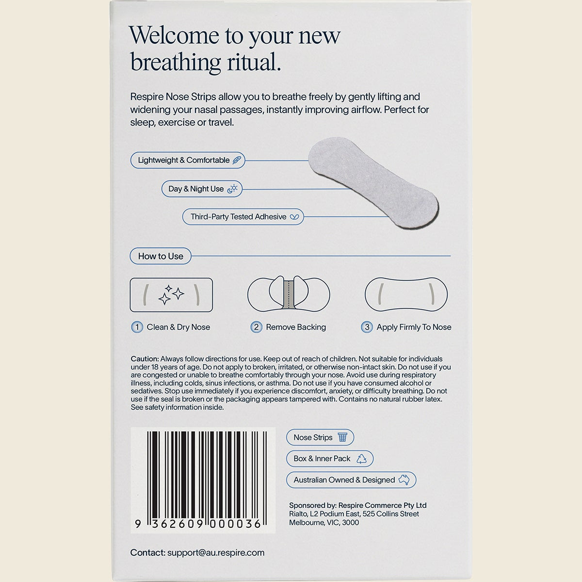 Respire Nose Strips 30pk