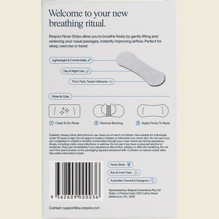 Respire Nose Strips 30pk