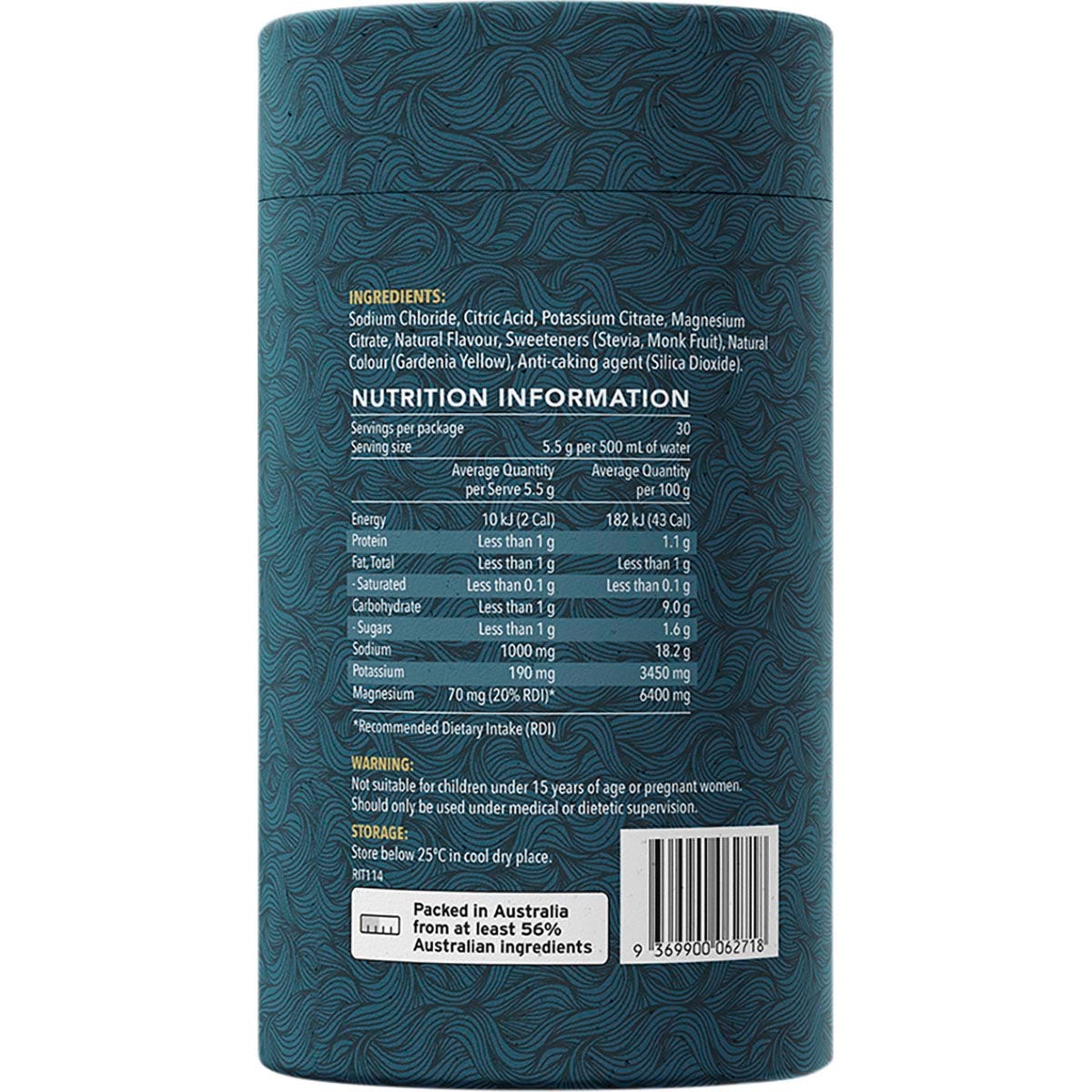 Ritua Hydrate Lemon Lime 30x5.5g