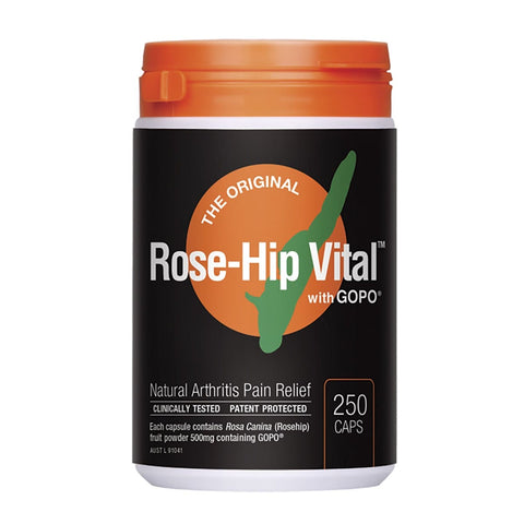 ROSE-HIP VITAL Arthritis Pain Relief Capsules 250