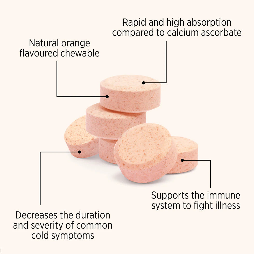 NutraLife Rapid-C 500mg Chew 120 Tablets