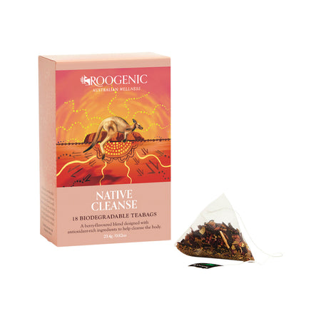 Roogenic Australia Native Cleanse 18 Tea Bags