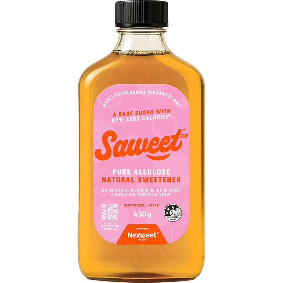 Saweet Way Pure Allulose Natural Sweetener Syrup 430g