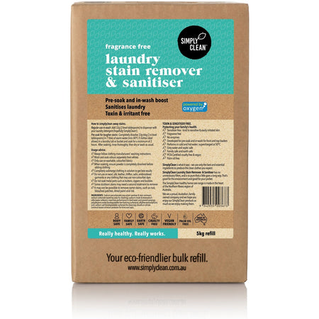 Simply Clean FF Laundry Stain Remover 5kg Box