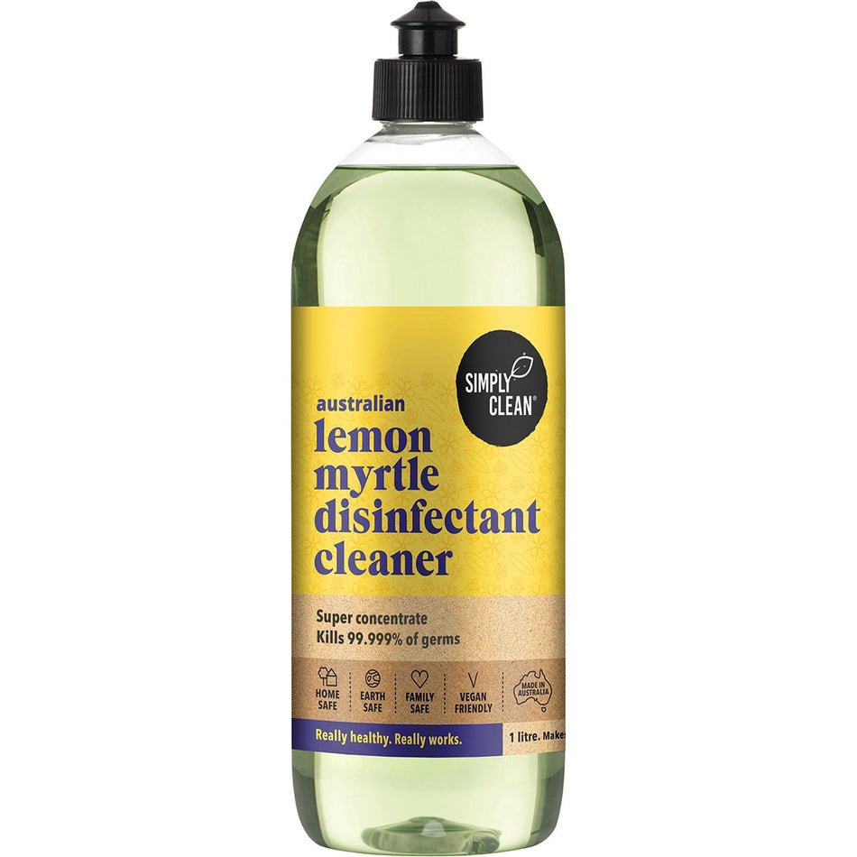Simply Clean Lemon Myrtle Disinfect.Cleaner 1L