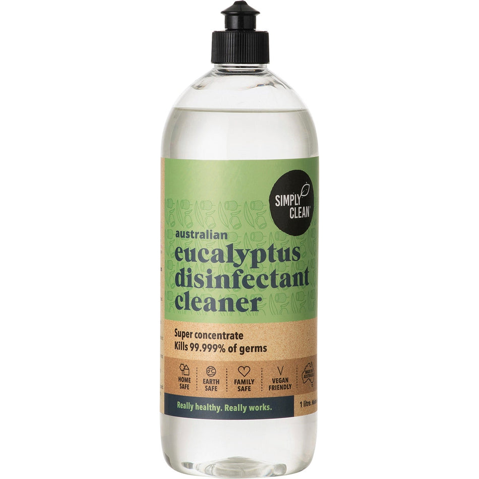 Simply Clean Eucalyptus DisinfectantCleaner 1L