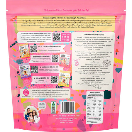 SOURDOUGH MUMMA Sourdough Bread Making Kit Gluten Free 1.12kg