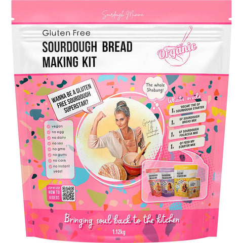 SOURDOUGH MUMMA Sourdough Bread Making Kit Gluten Free 1.12kg