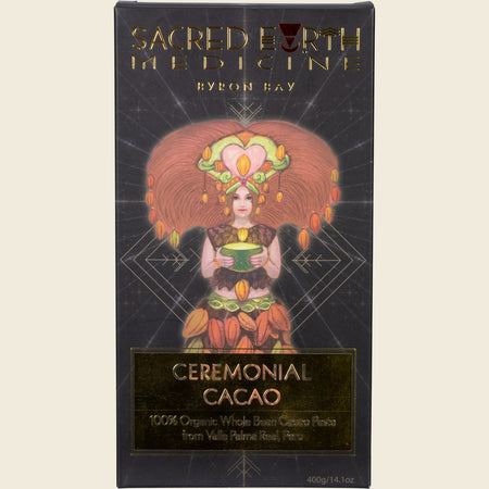 Sacred Earth Medicine Ceremonial Cacao 400g