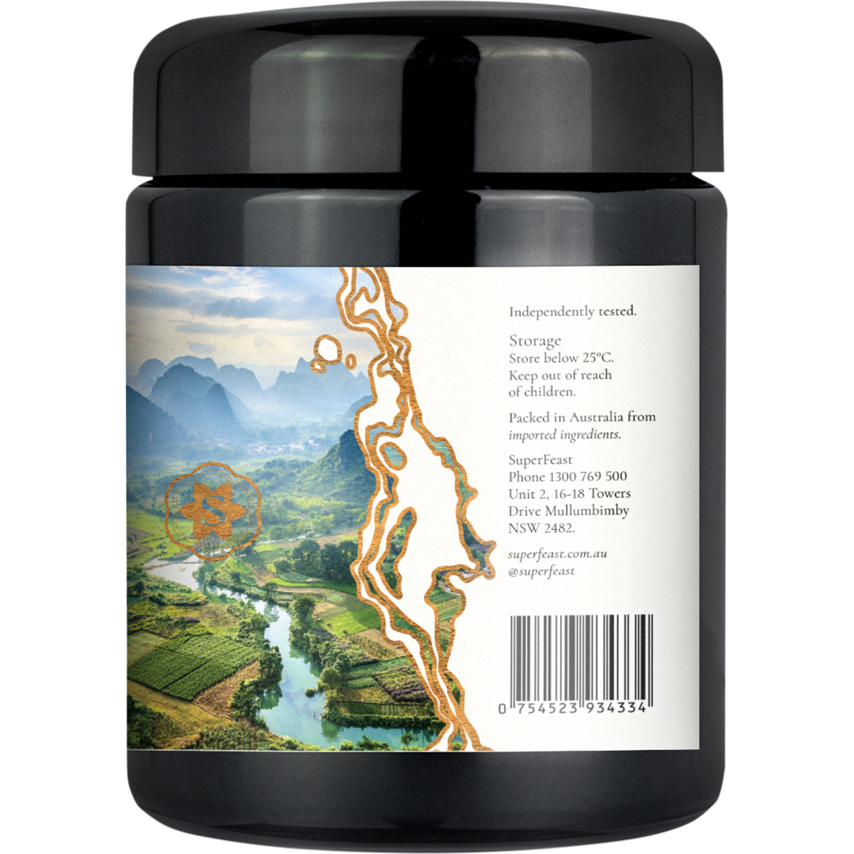 SuperFeast Tremella Matcha Powder 80g