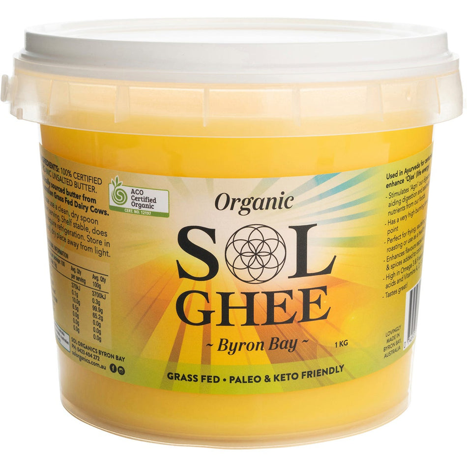 SOL ORGANICS Organic Ghee 1kg