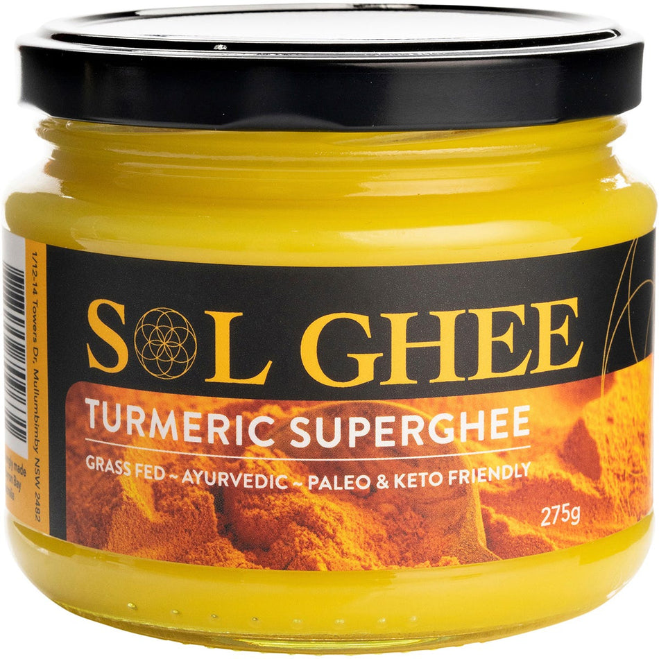 SOL ORGANICS Turmeric Super Ghee 275g