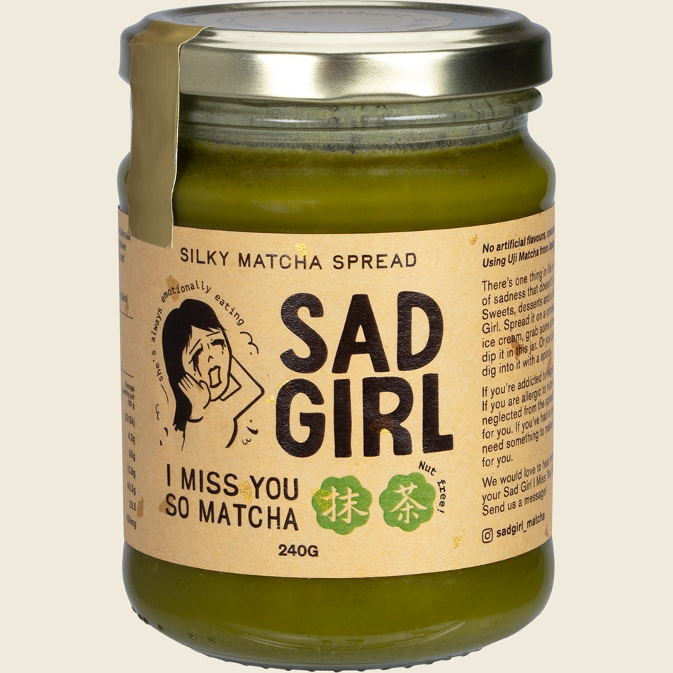 Sad Girl Silky Matcha Spread 240g