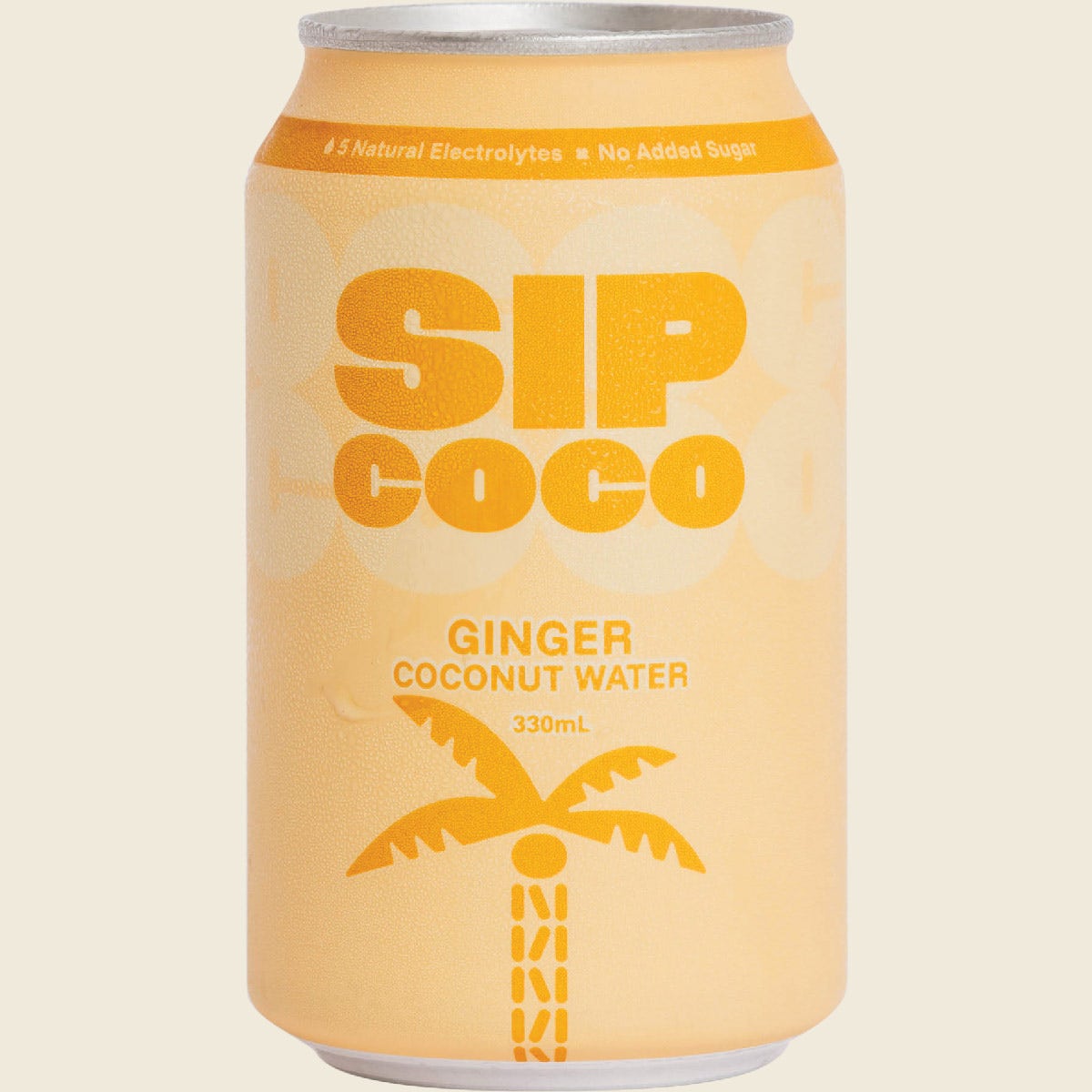 SIP COCO Ginger Coconut Water Can 12x330ml