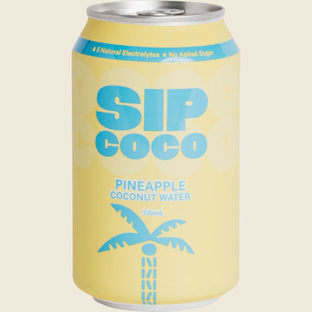 SIP COCO Pineapple Coconut Water Can 12x330ml