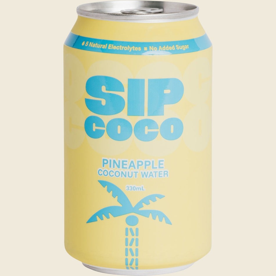 SIP COCO Pineapple Coconut Water Can 12x330ml
