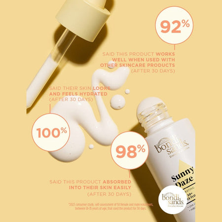 Bondi Sands Sunny Daze Hydrating Spf 50+ Face Fluid Drops 30ml