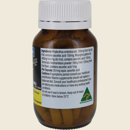 Solutions 4 Health Natural Vitamin C 60 Caps