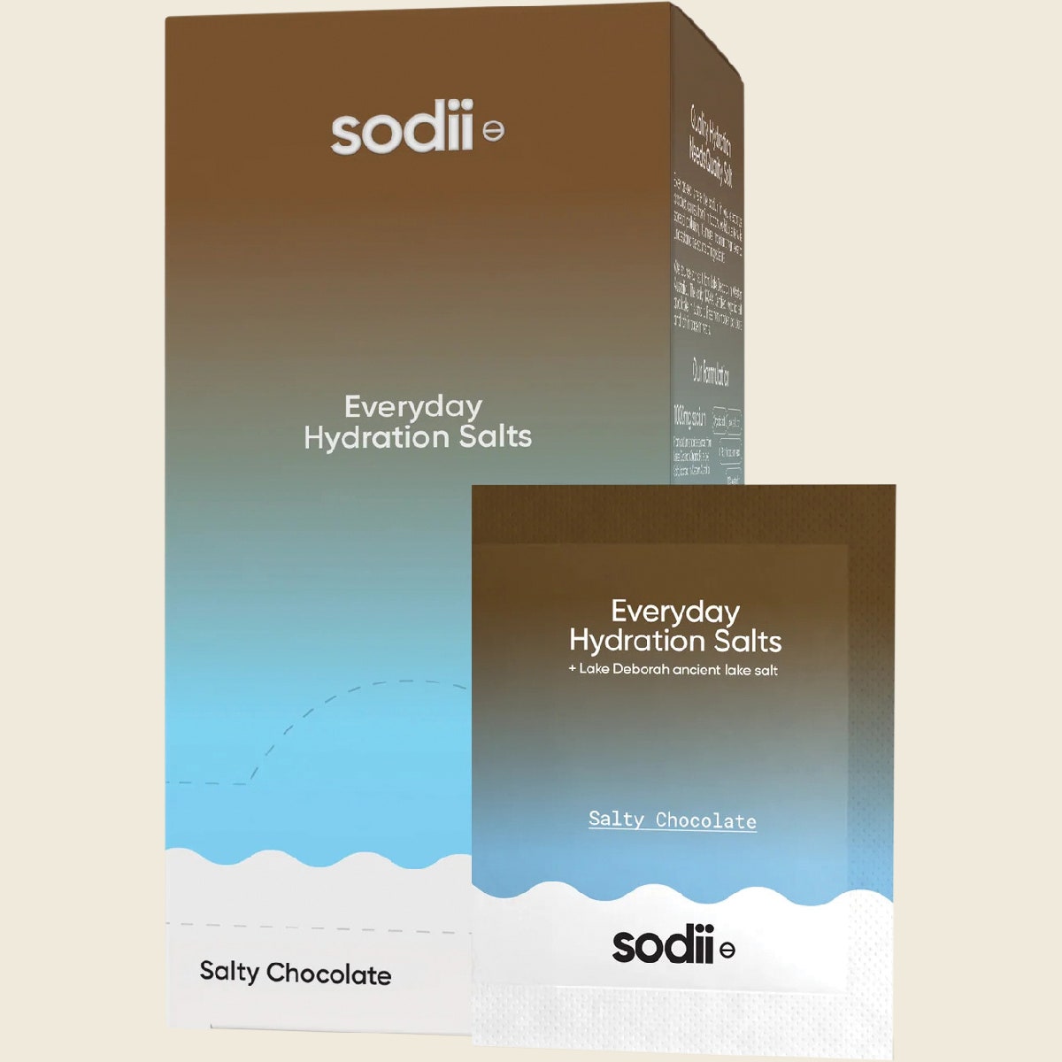 Sodii Everyday Hydration Salts Salty Chocolate 30pk