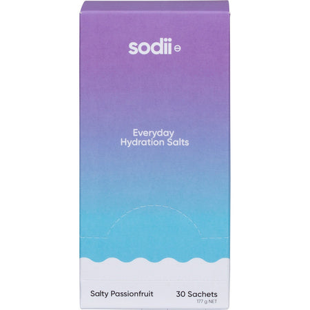 Sodii Everyday Hydration Salts Salty Passionfruit 30pk