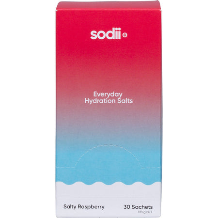 Sodii Everyday Hydration Salts Salty Raspberry 30pk