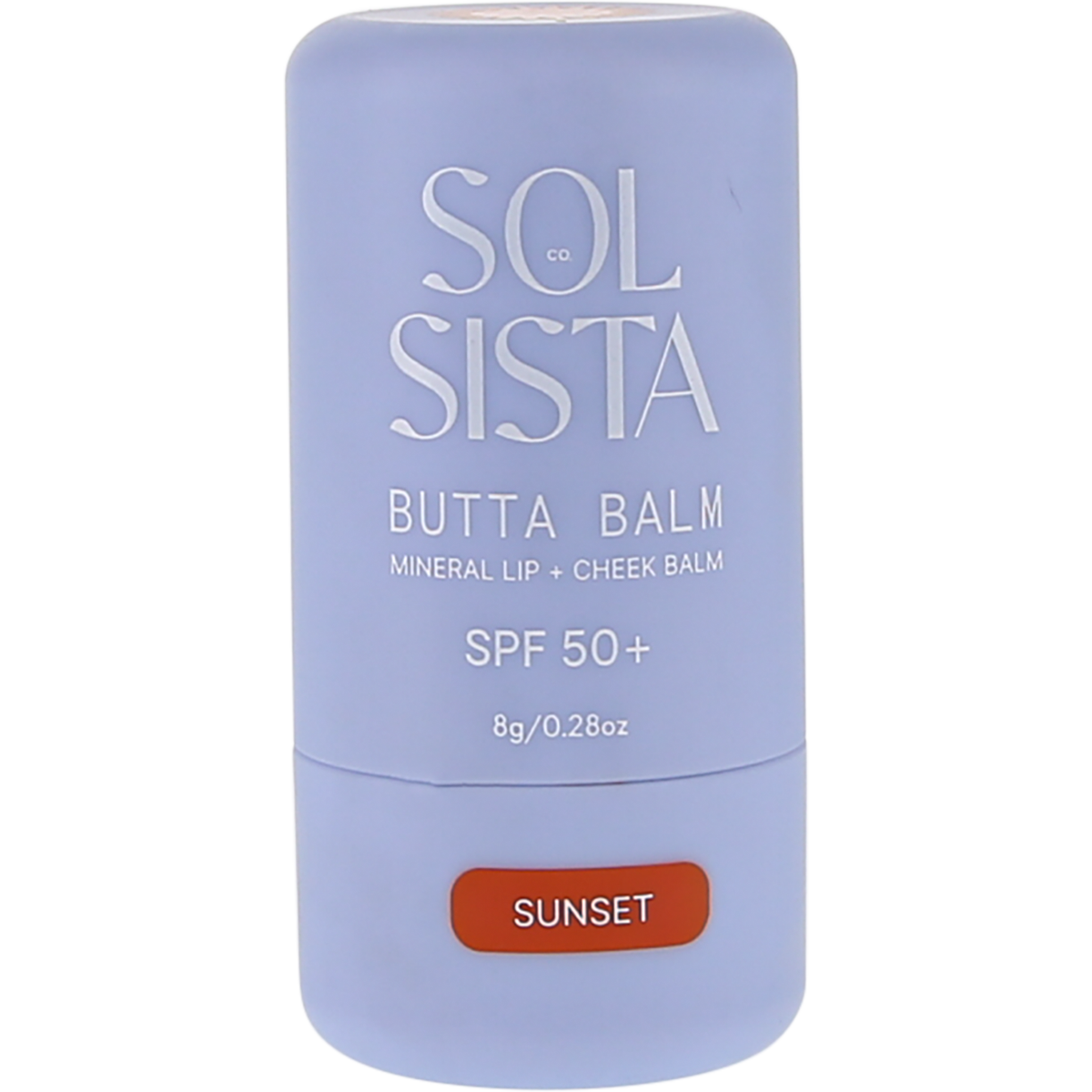 Sol Sista Collective Butta Balm SPF50+ Mineral Lip & Cheek Balm Sunset 8g
