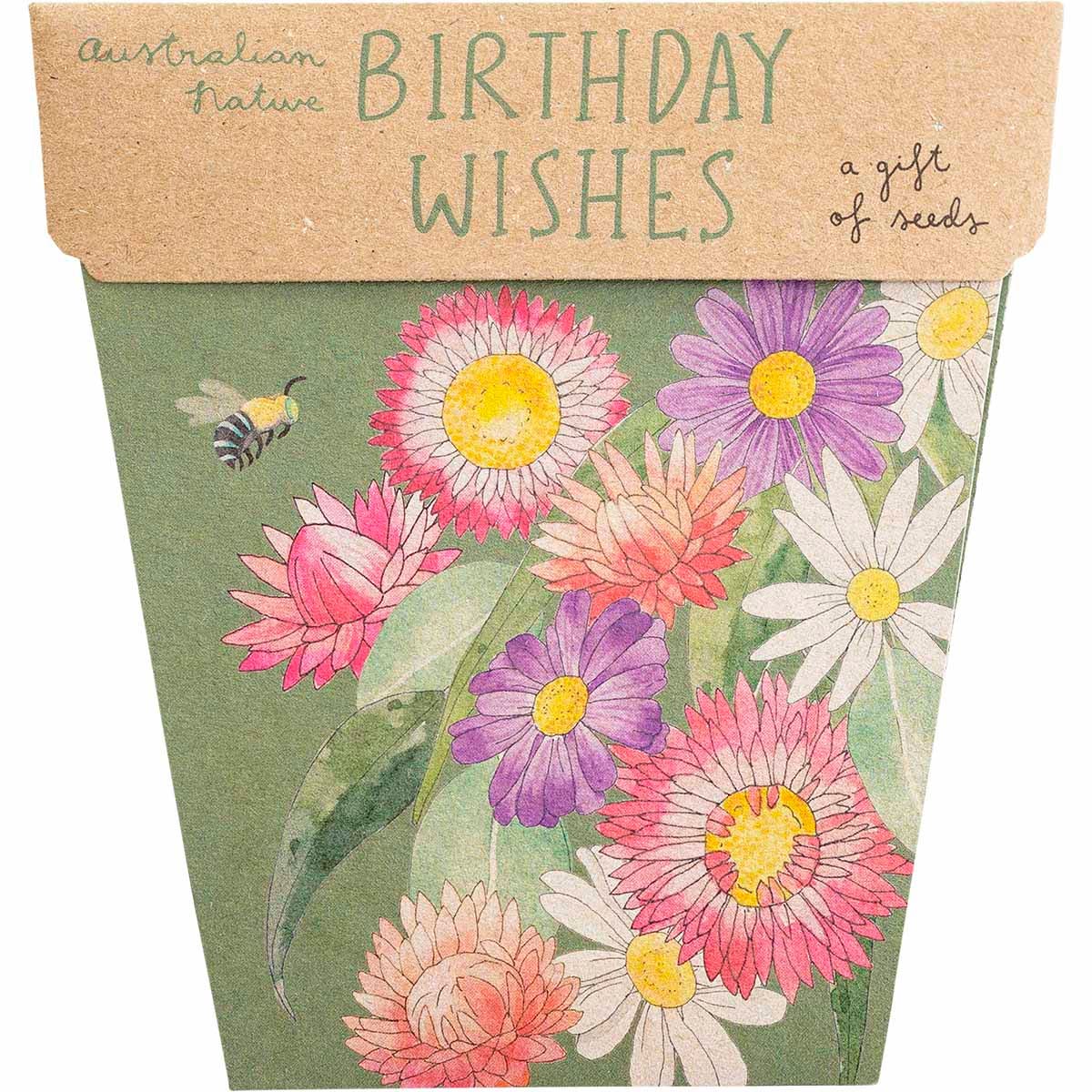 SOW 'N SOW Gift of Seeds Birthday Wishes