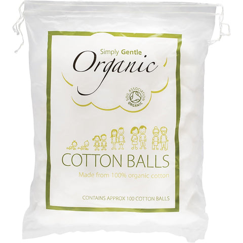 SIMPLY GENTLE ORGANIC Cotton Balls 100pk