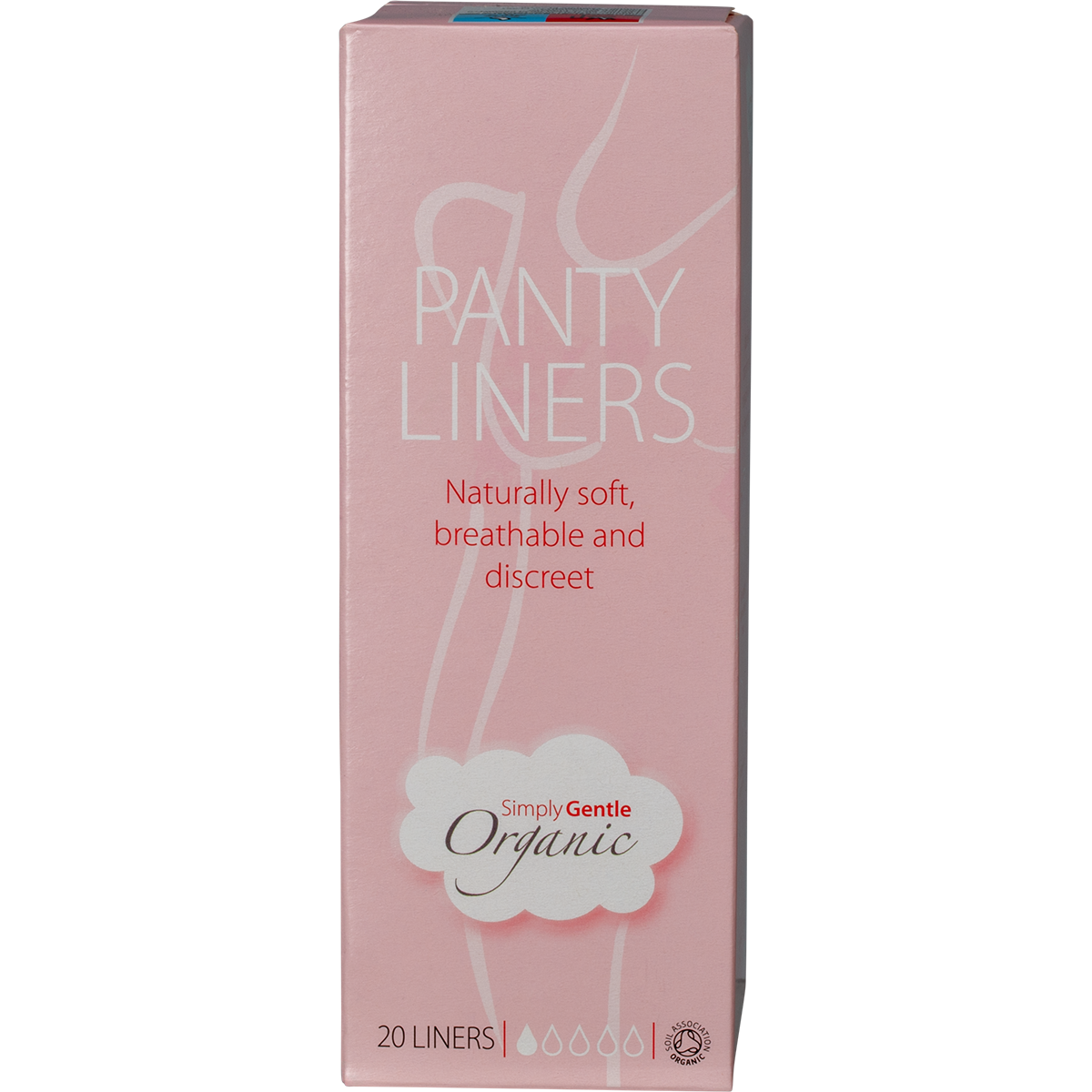 Simply Gentle Organic Panty Liners 20 Pack