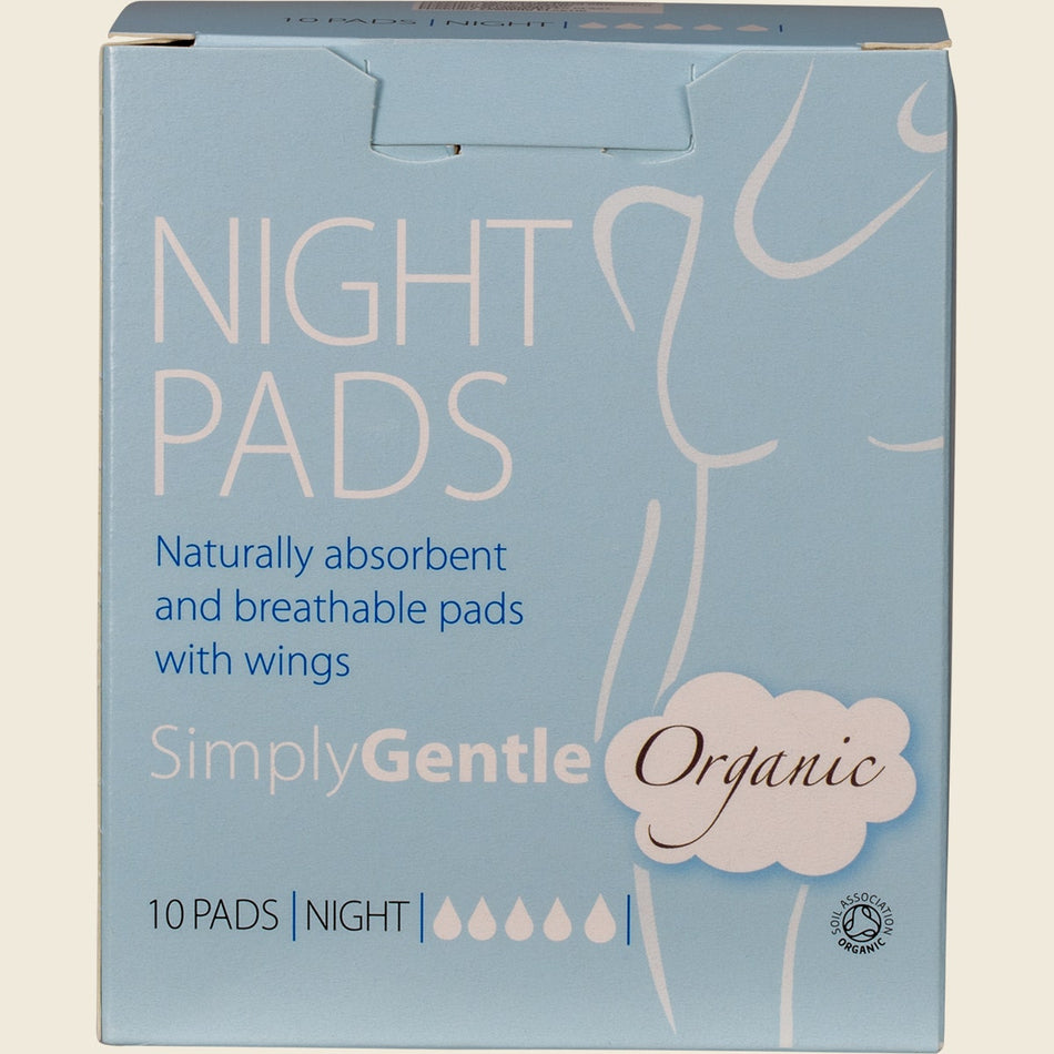 Simply Gentle Organic Night Pads 10pcs