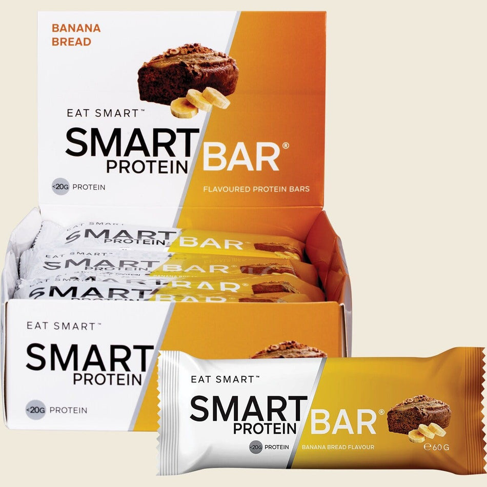SMART PROTEIN BAR Banana Bread Protein Bar 12x60g