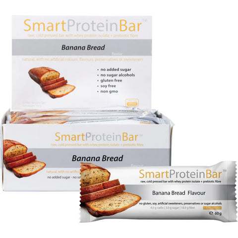 SMART PROTEIN BAR Banana Bread Protein Bar 12x60g