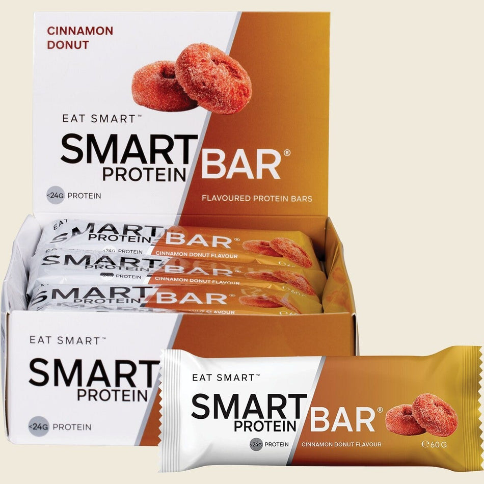 SMART PROTEIN BAR Cinnamon Donut Protein Bar 12x60g