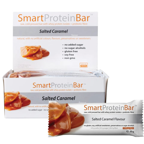 SMART PROTEIN BAR Salted Caramel Protein Bar 12x60g