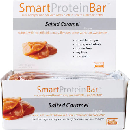SMART PROTEIN BAR Salted Caramel Protein Bar 12x60g