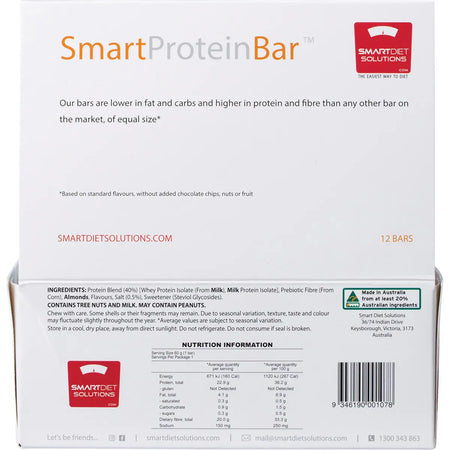 SMART PROTEIN BAR Salted Caramel Protein Bar 12x60g