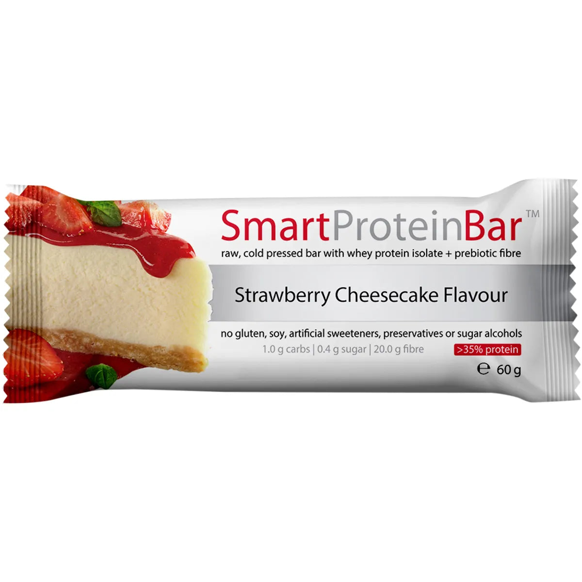 SMART PROTEIN BAR Strawberry Cheesecake Protein Bar 12x60g