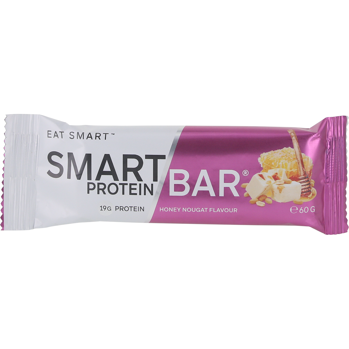 Smart Protein Bar Honey Nougat Protein Bar 60g x 12 Pack