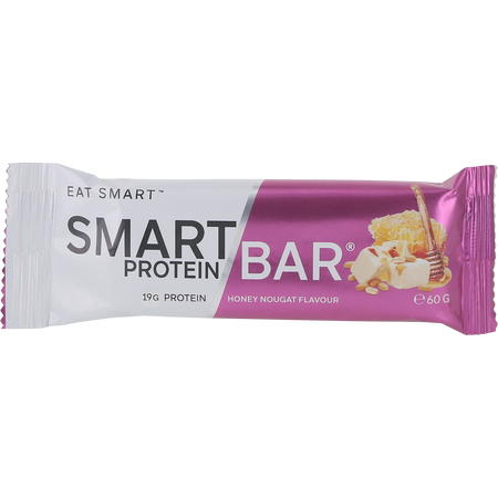 Smart Protein Bar Honey Nougat Protein Bar 60g x 12 Pack