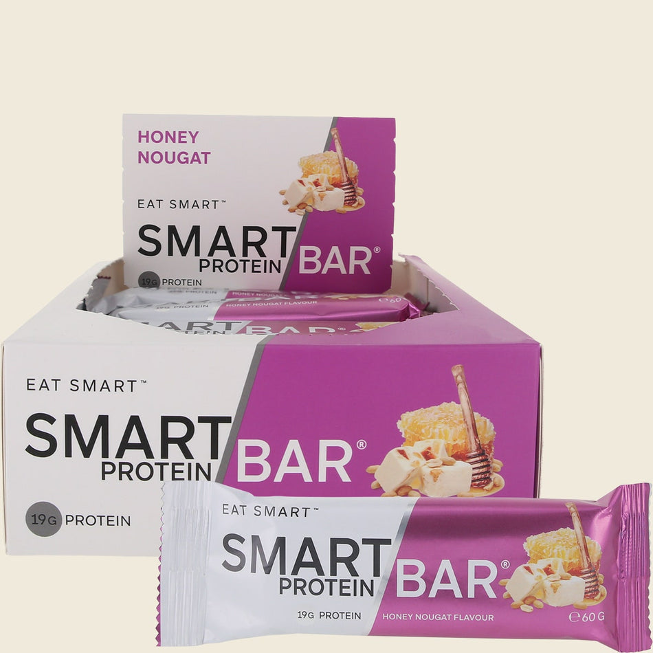 Smart Protein Bar Honey Nougat Protein Bar 12x60g