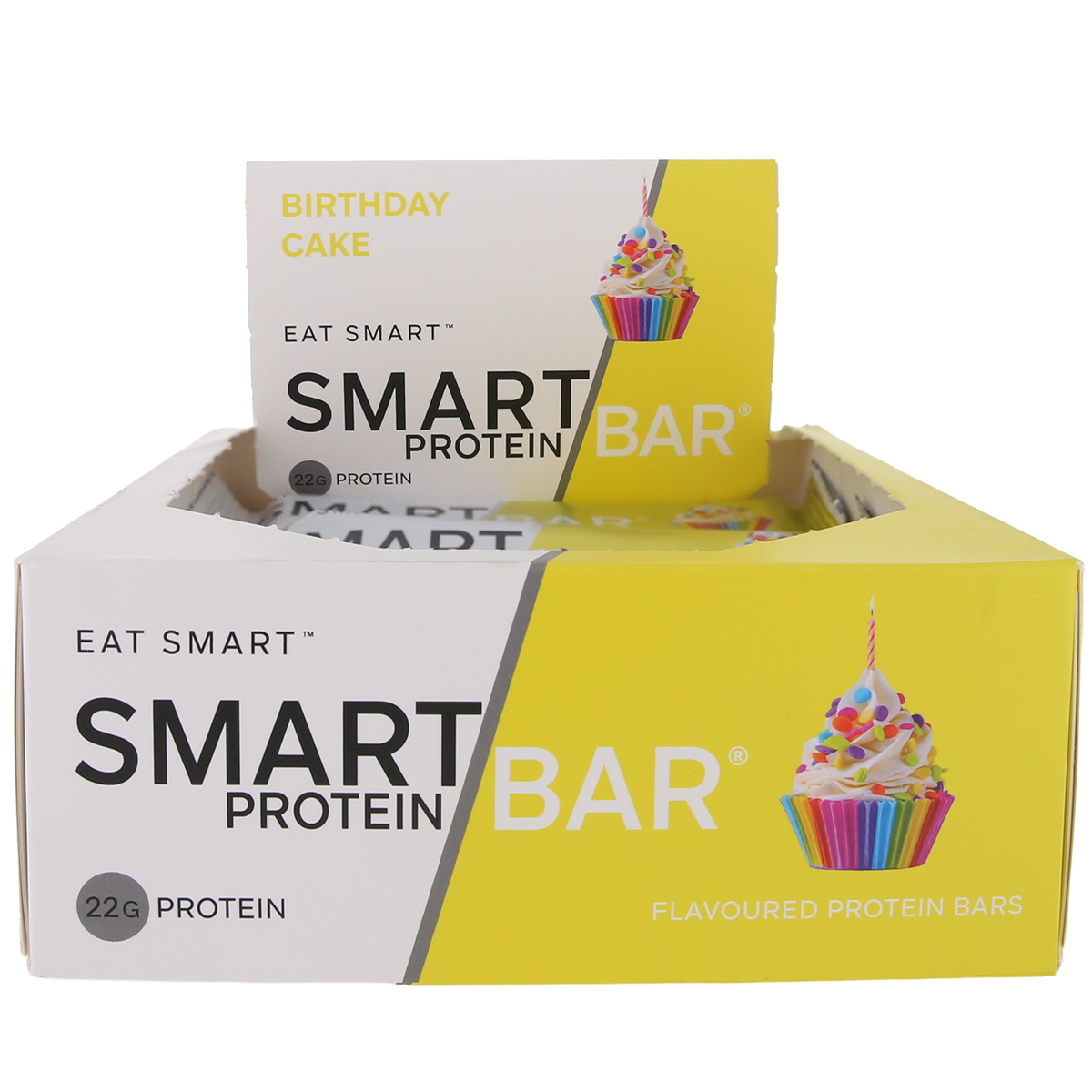 Smart Protein Bar Birthday Cake Protein Bar 60g x 12 Pack