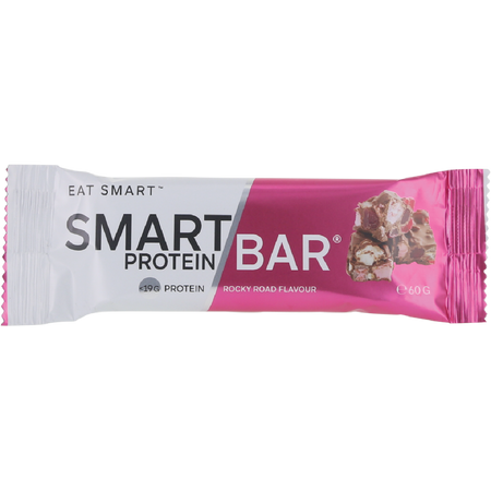 Smart Protein Bar Rocky Road Protein Bar 60g x 12 Pack