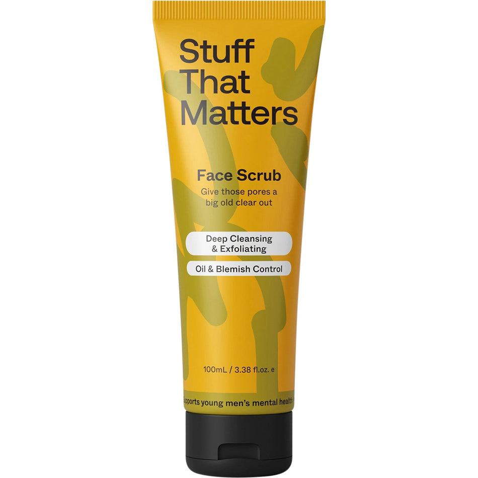 Stuff That Matters Face Scrub Deep Cleansing & Exfoliating 100ml