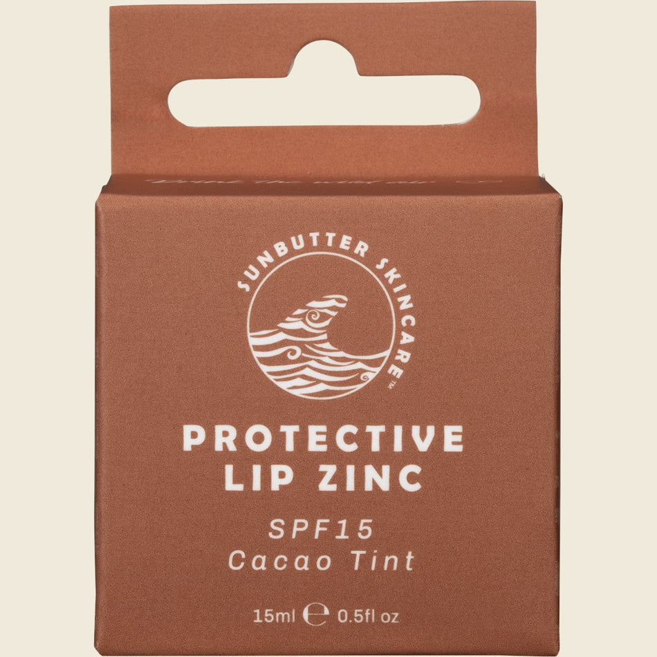 SunButter SPF15 Cacao Lip Zinc 15ml