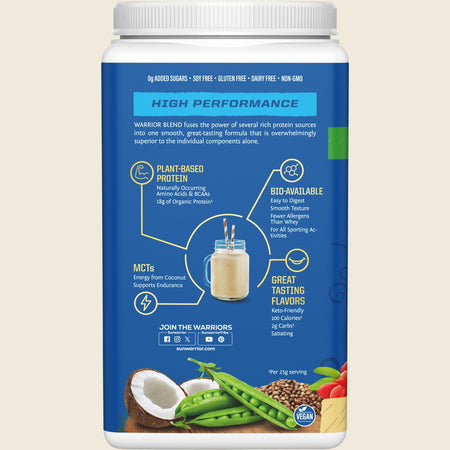 Sunwarrior Protein Powder Warrior Blend Vanilla 750g