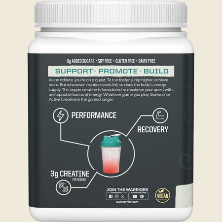 Sunwarrior Active Creatine Monohydrate Unflavoured 300g
