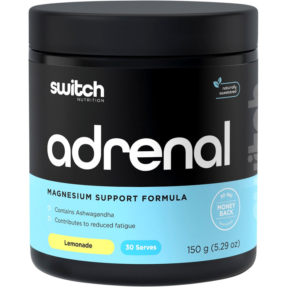 SWITCH NUTRITION Adrenal Magnesium Support Formula Lemonade 150g
